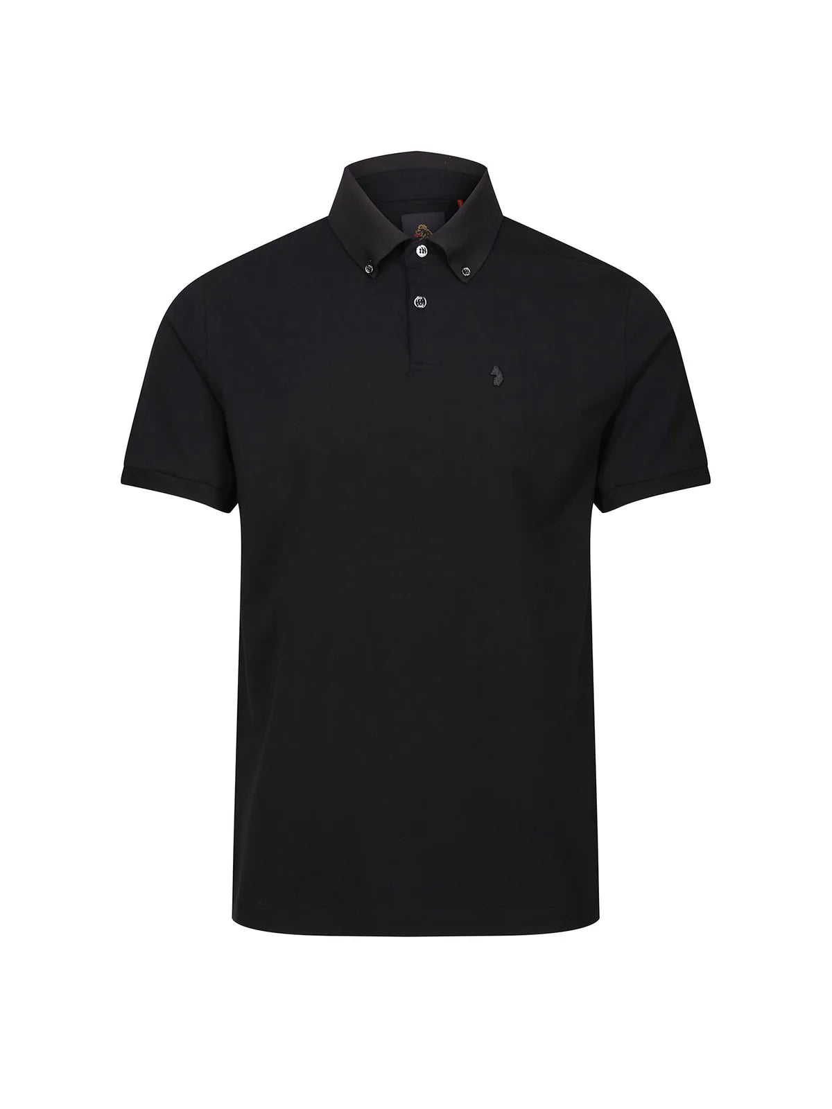 Luke Est 1977 macau premium modal polo shirt - black