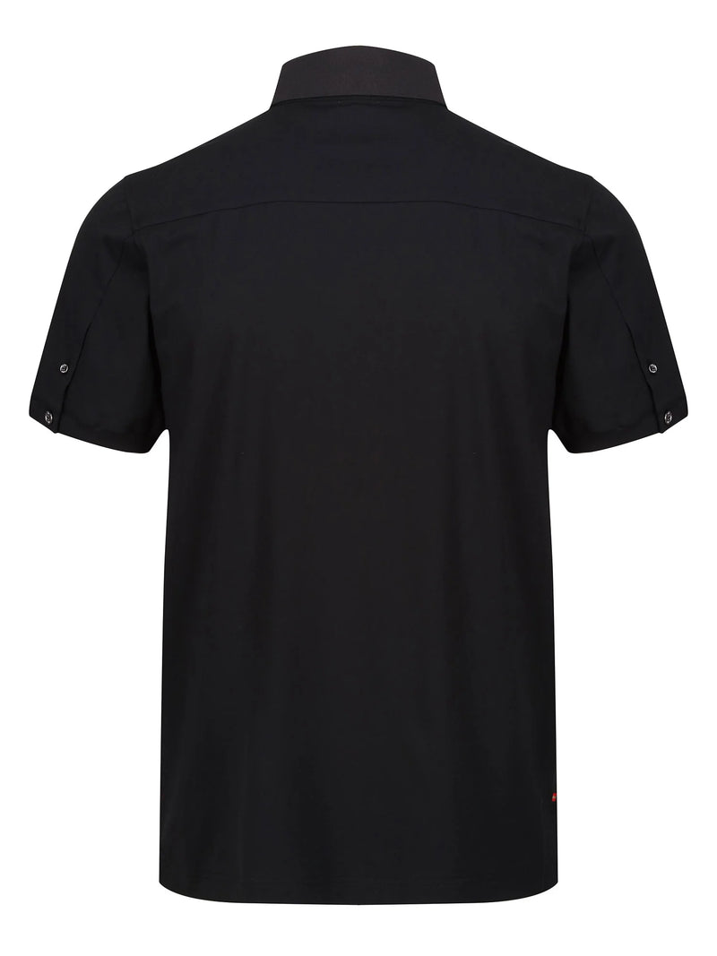 Luke Essentials MACAU PREMIUM MODAL POLO - BLACK