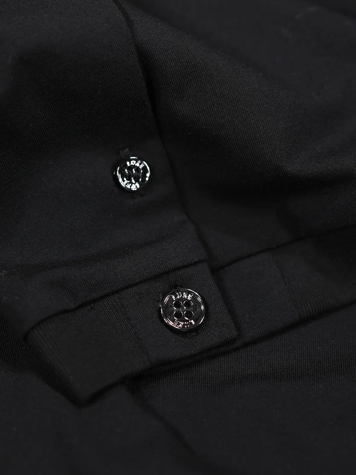 Luke Est 1977 macau premium modal polo shirt - black