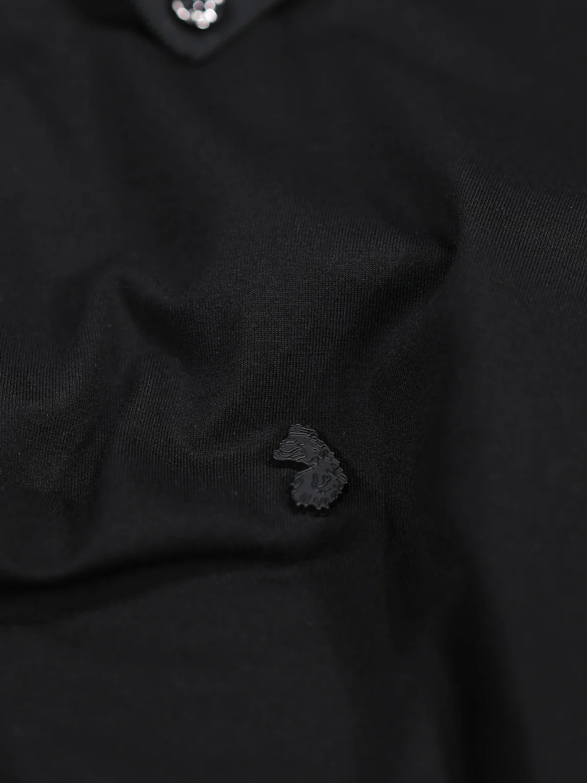 Luke Est 1977 macau premium modal polo shirt - black