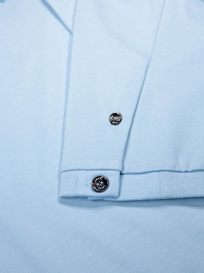 Luke MACAU PREMIUM MODAL POLO SHIRT - SKY BLUE