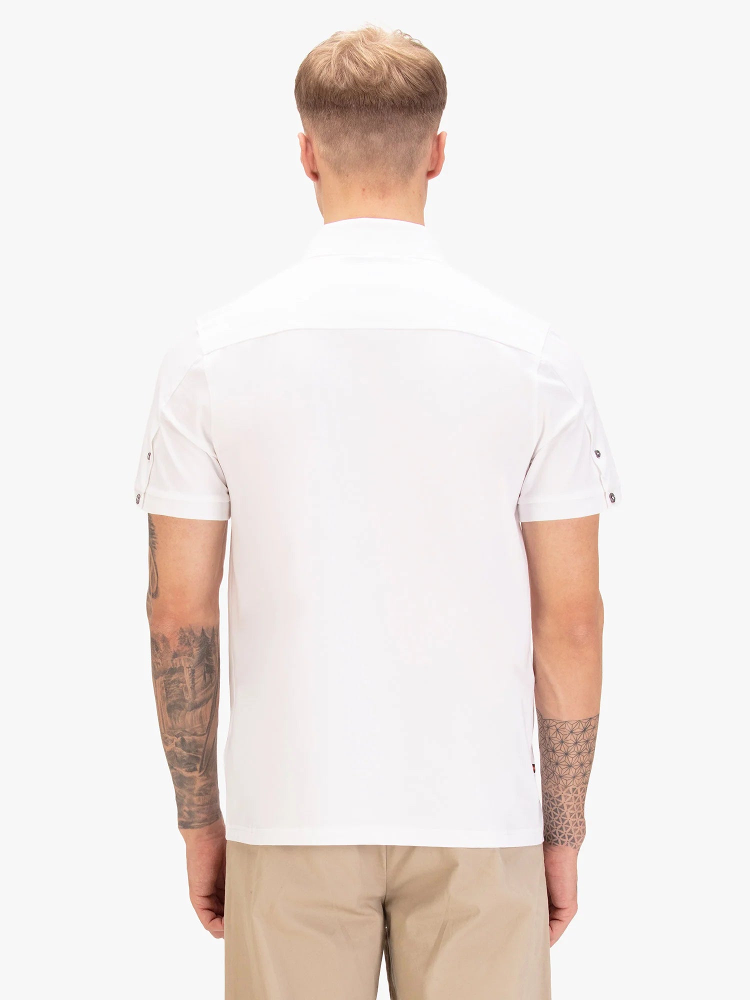 Luke Est 1977 MACAU PREMIUM MODAL POLO - WHITE