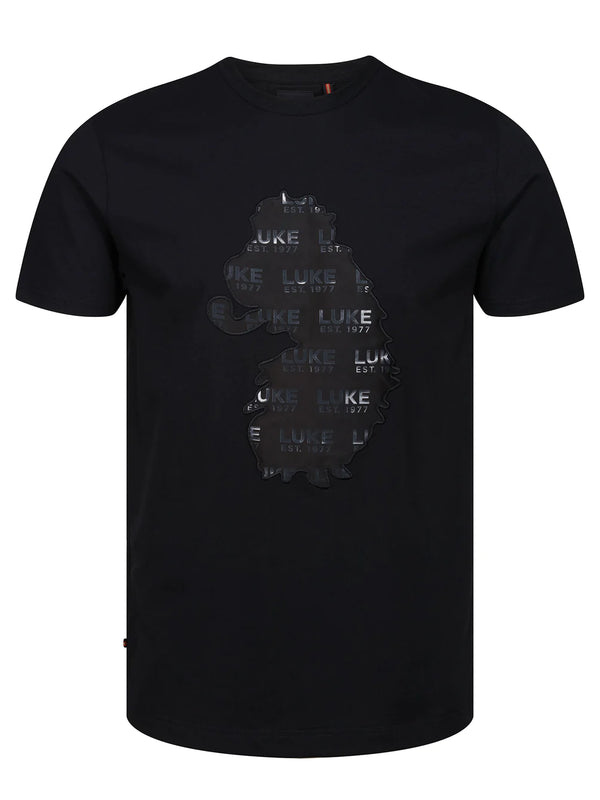 Luke Fin Lion T-shirt BLACK
