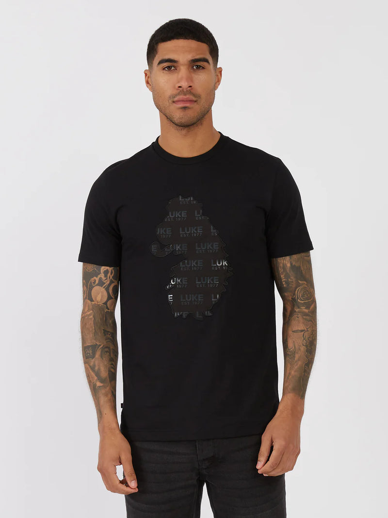 Luke Fin Lion T-shirt BLACK