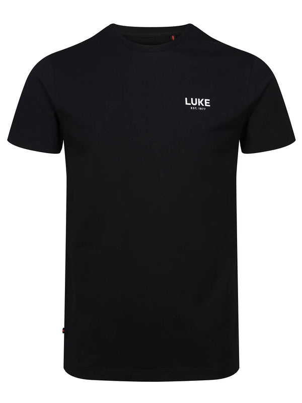 Luke SUPERB T-SHIRT BLACK