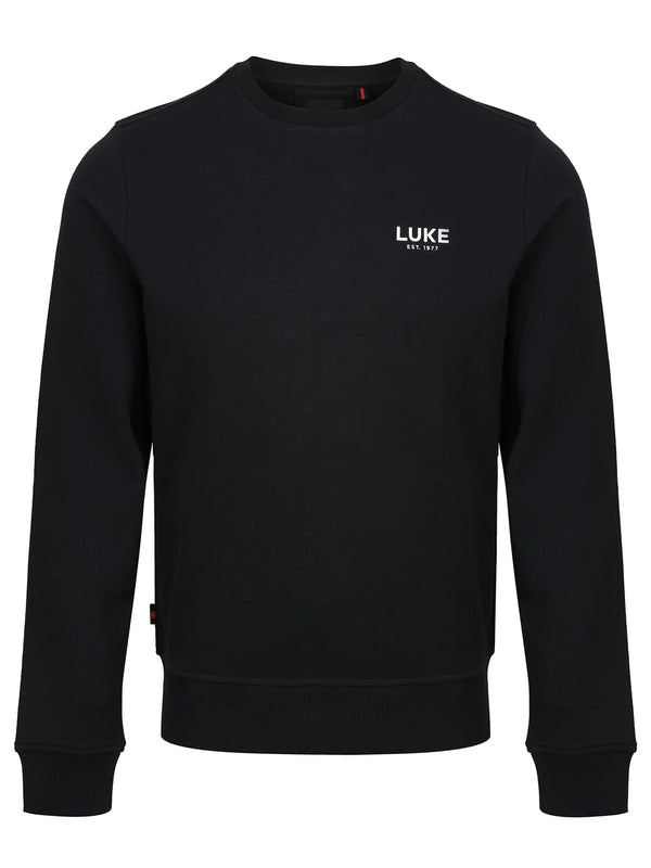Luke Extatic Sweatshirt -  BLACK