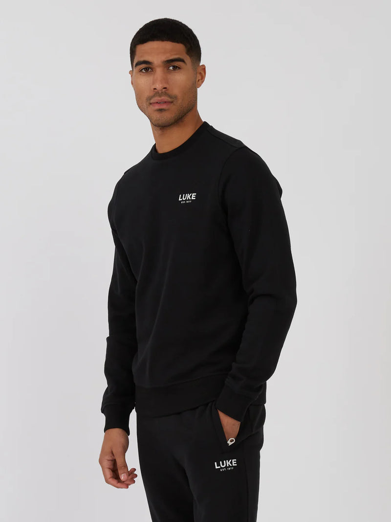 Luke Extatic Sweatshirt -  BLACK