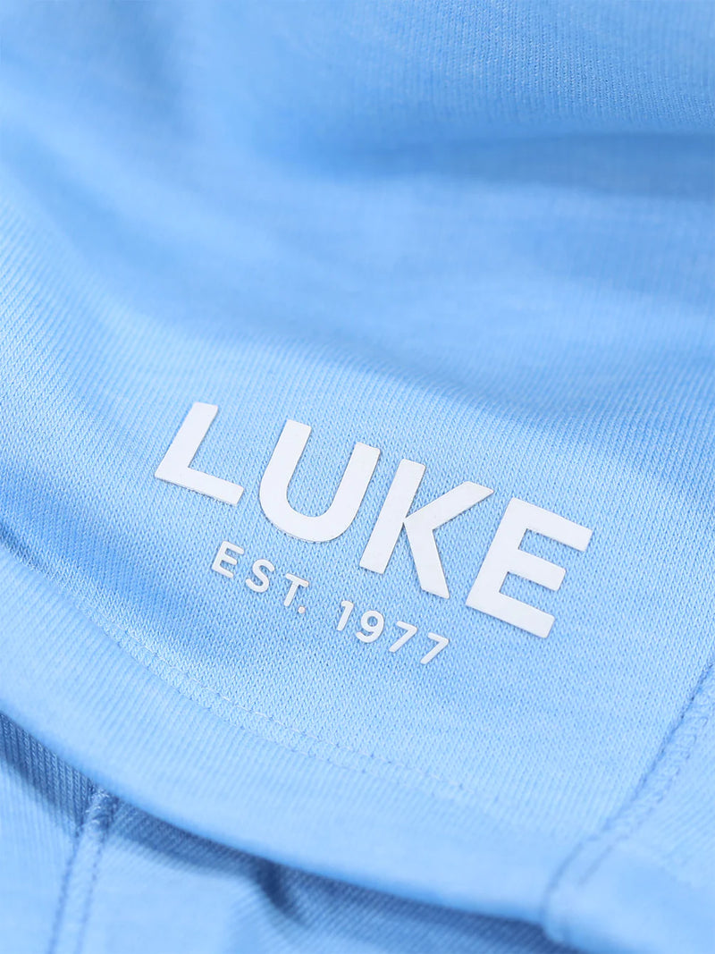 Luke STAGGERING SWEAT SHORTS - SKY BLUE