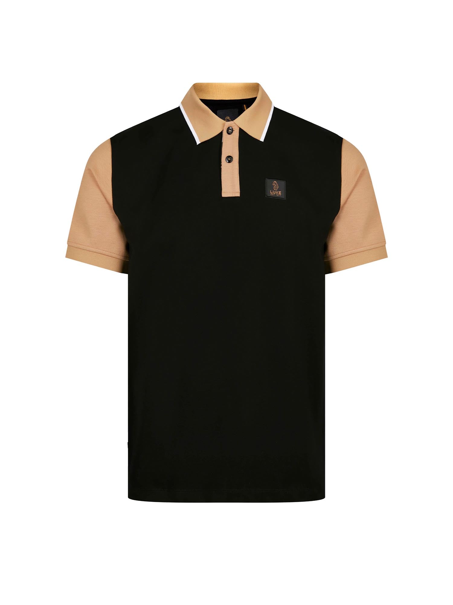 Luke Est 1977 SADDLEWORTH POLO - BLACK