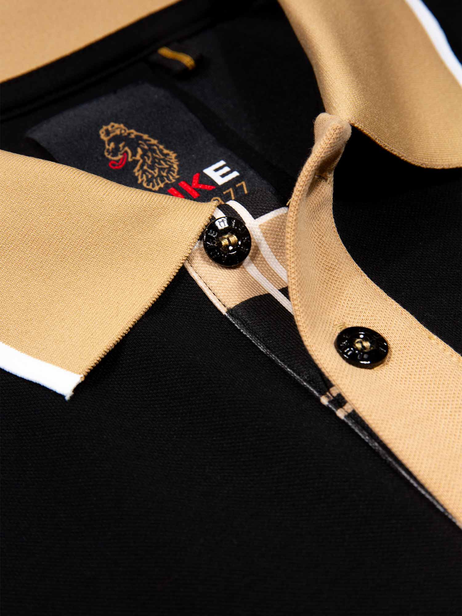 Luke Est 1977 SADDLEWORTH POLO - BLACK
