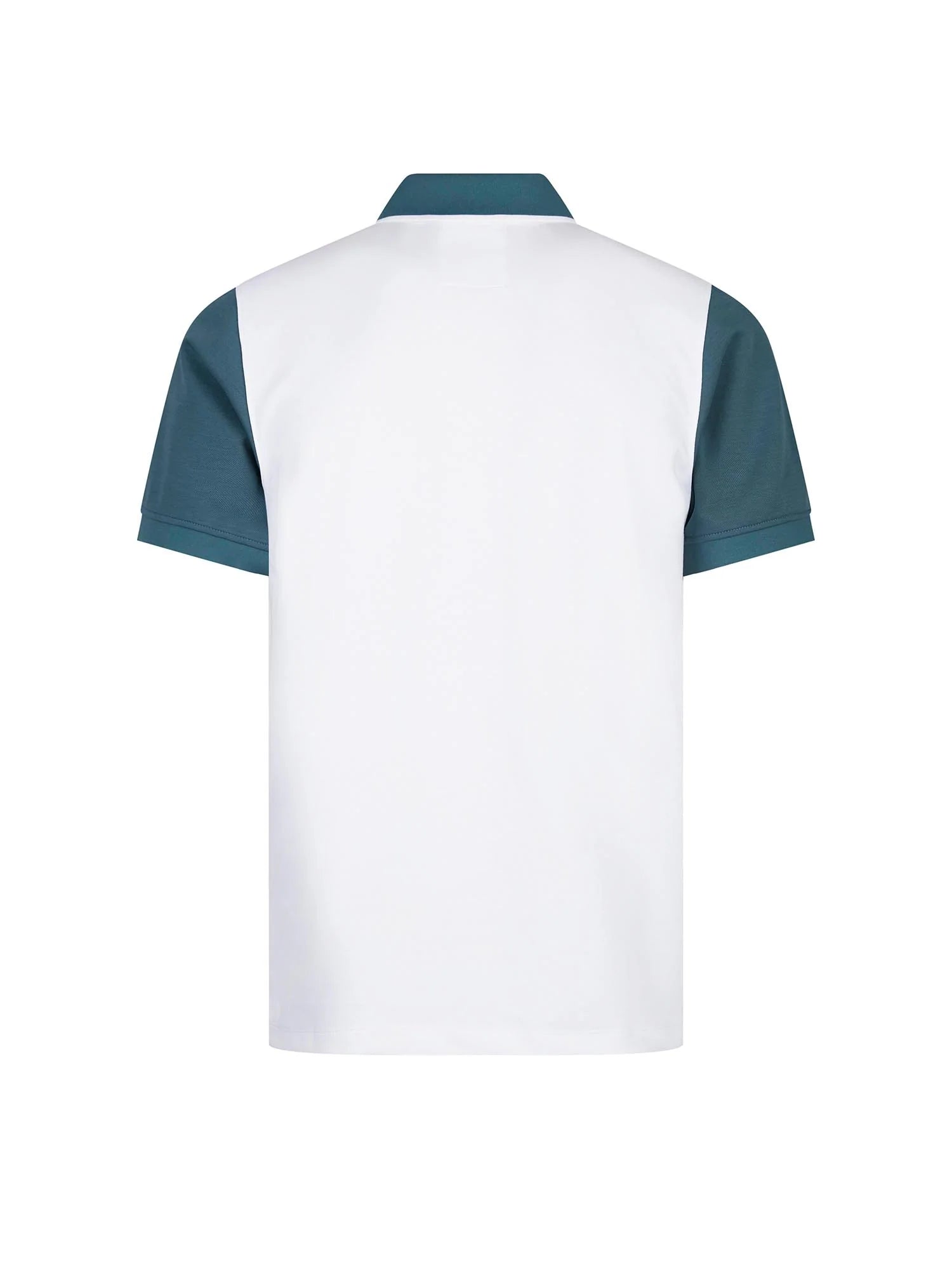 Luke Est 1977 SADDLEWORTH POLO - WHITE/TEAL