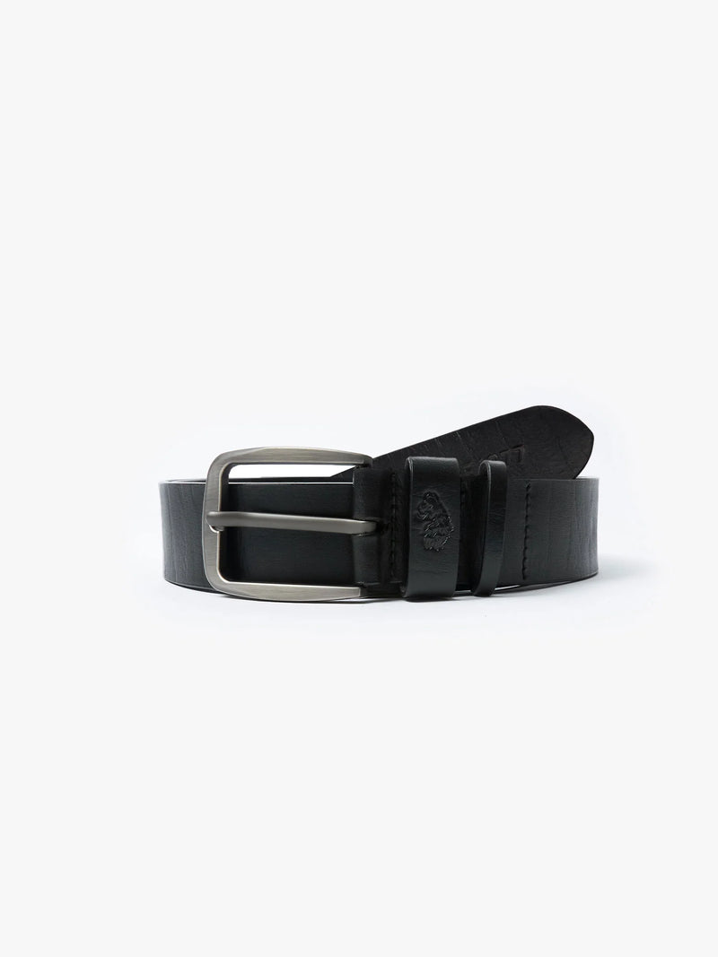 Luke Accessories NEW SUMMIT LEATHER BELT - BLACK