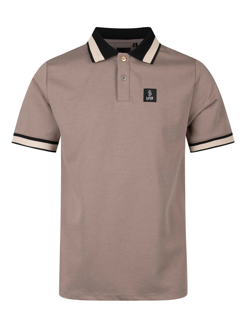 Luke Est 1977 MAKATI HONEYCOMB TEXTURED POLO - HARDNUT