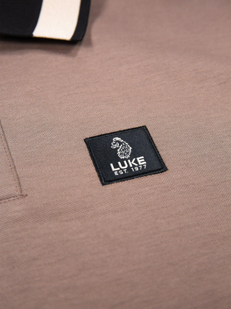 Luke Est 1977 MAKATI HONEYCOMB TEXTURED POLO - HARDNUT