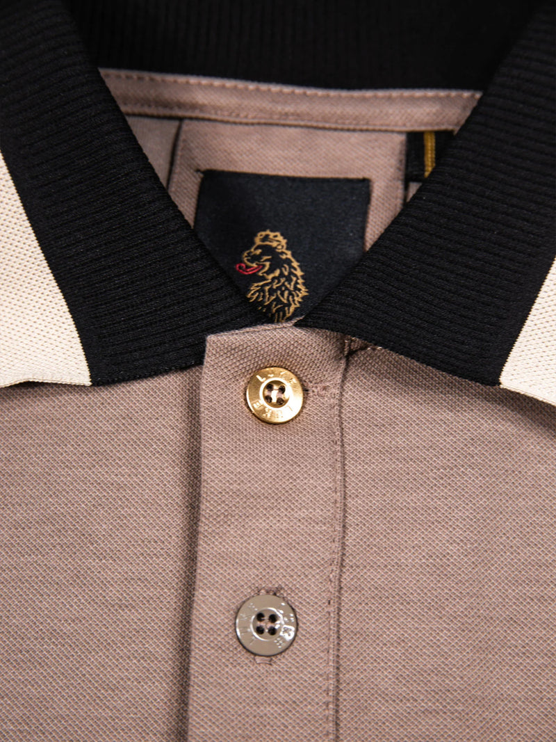Luke Est 1977 MAKATI HONEYCOMB TEXTURED POLO - HARDNUT