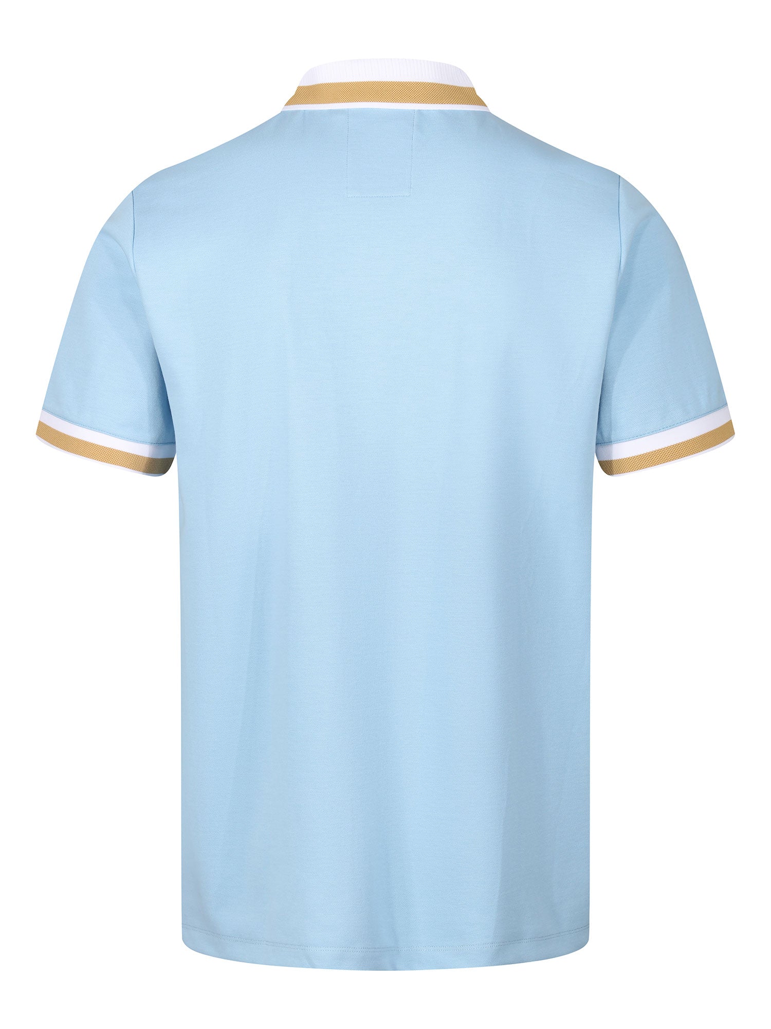 Luke Est 1977 MAKATI HONEYCOMB TEXTURED POLO - Sky Blue