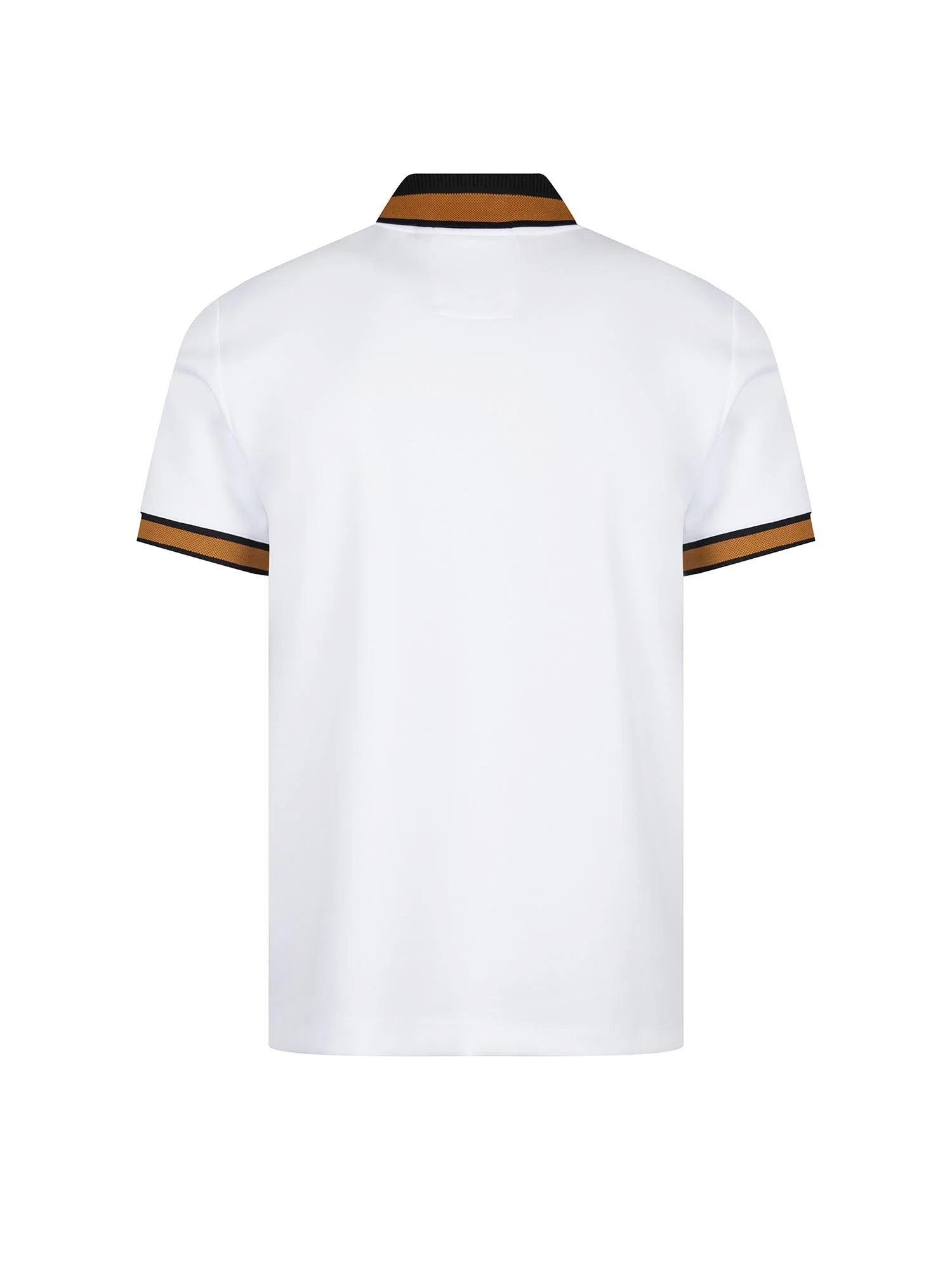 Luke Est 1977 MAKATI HONEYCOMB TEXTURED POLO - WHITE