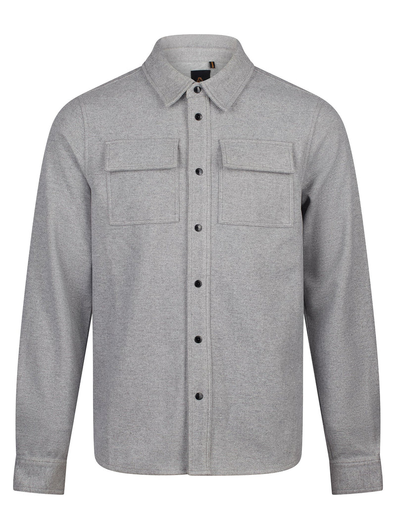 Luke Est 1977 ETTRICK OVERSHIRT - MARL GREY