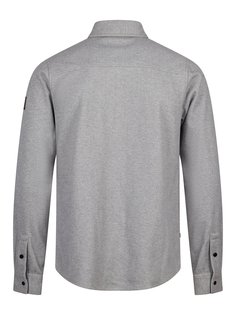 Luke Est 1977 ETTRICK OVERSHIRT - MARL GREY