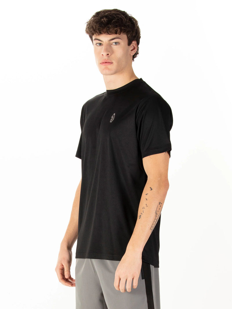 Luke Est 1977 PEAK PERFORMANCE T-SHIRT - BLACK