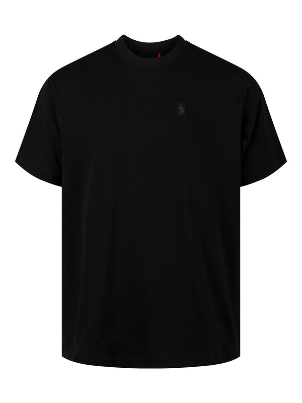 Luke Mainline CLARKE CREW T-SHIRT - BLACK