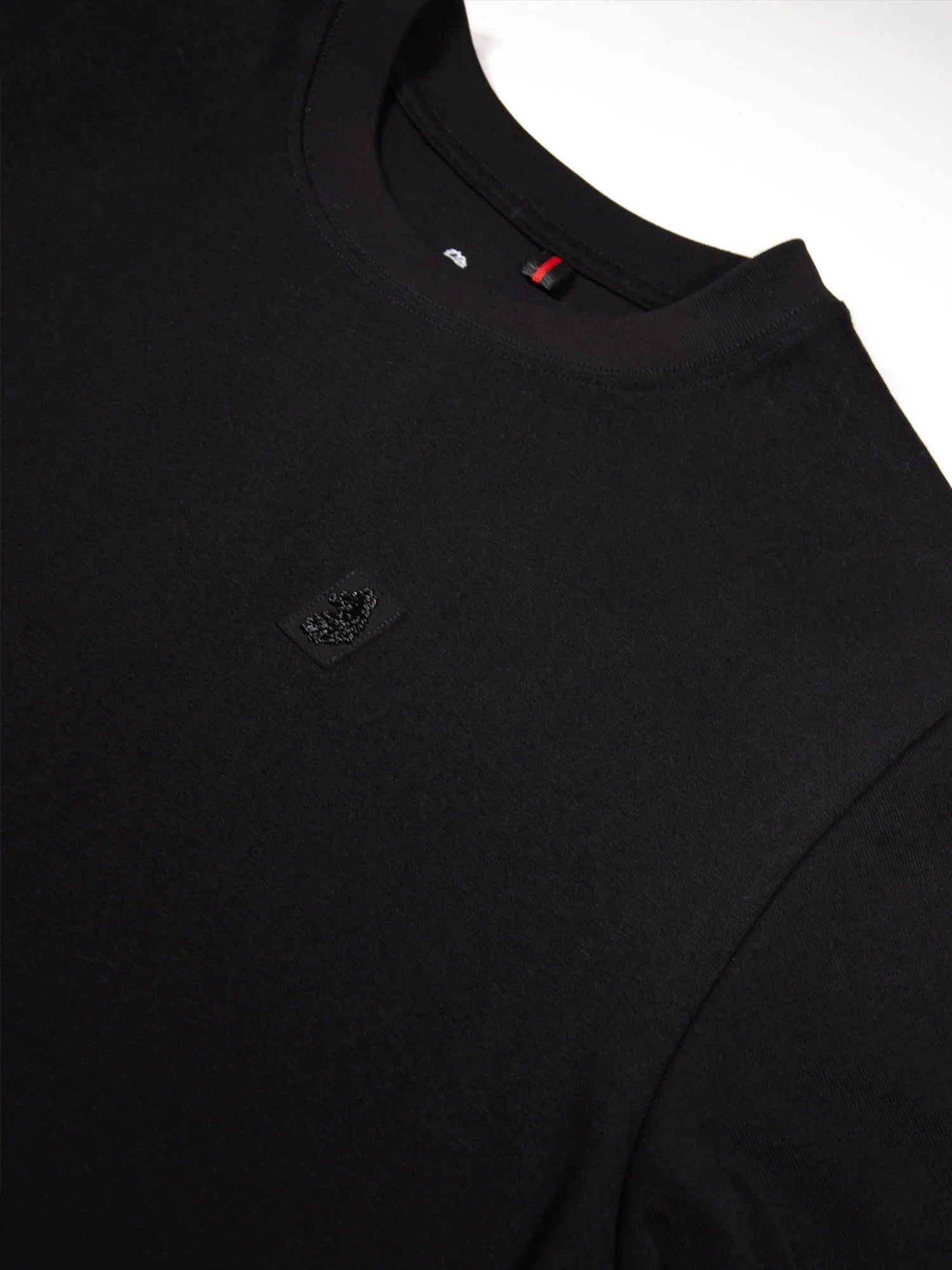 Luke Mainline CLARKE CREW T-SHIRT - BLACK