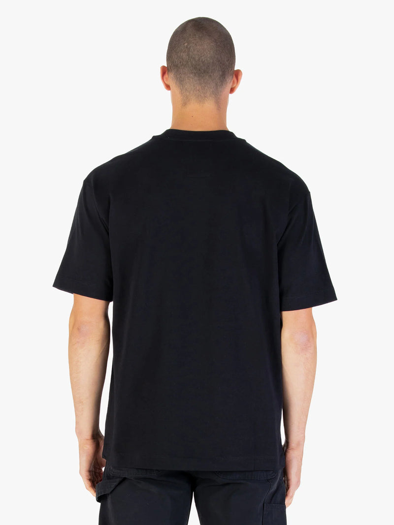 Luke Mainline CLARKE CREW T-SHIRT - BLACK