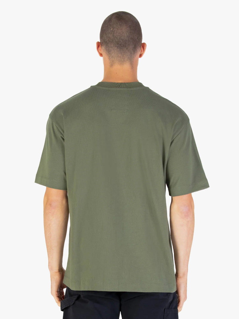 Luke Mainline CLARKE CREW T-SHIRT - CLOVER
