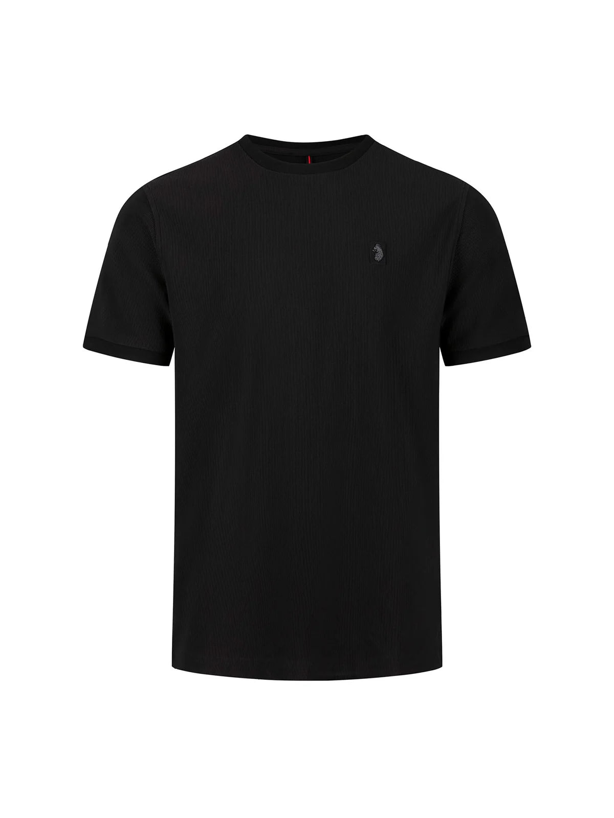Luke Mainline keswick ribbed modal t-shirt - black