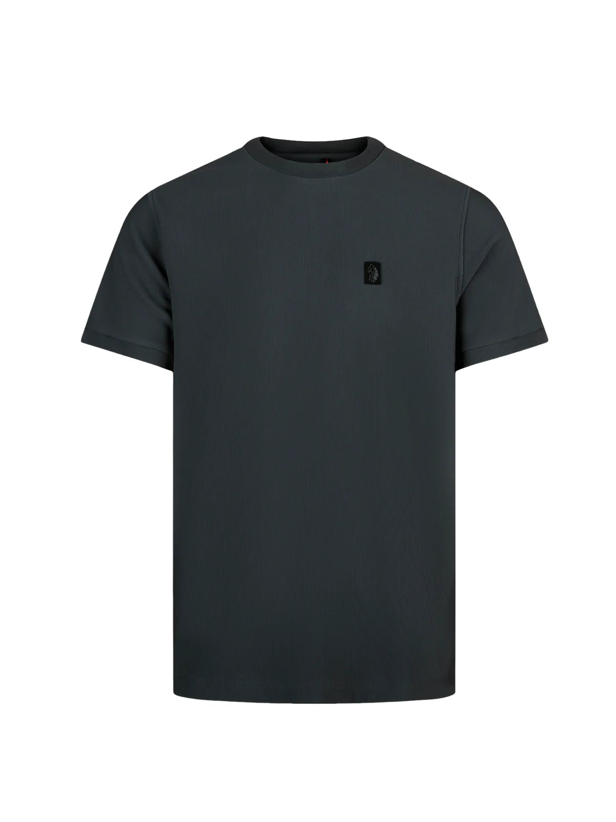 Luke Mainline keswick ribbed modal t-shirt - charcoal