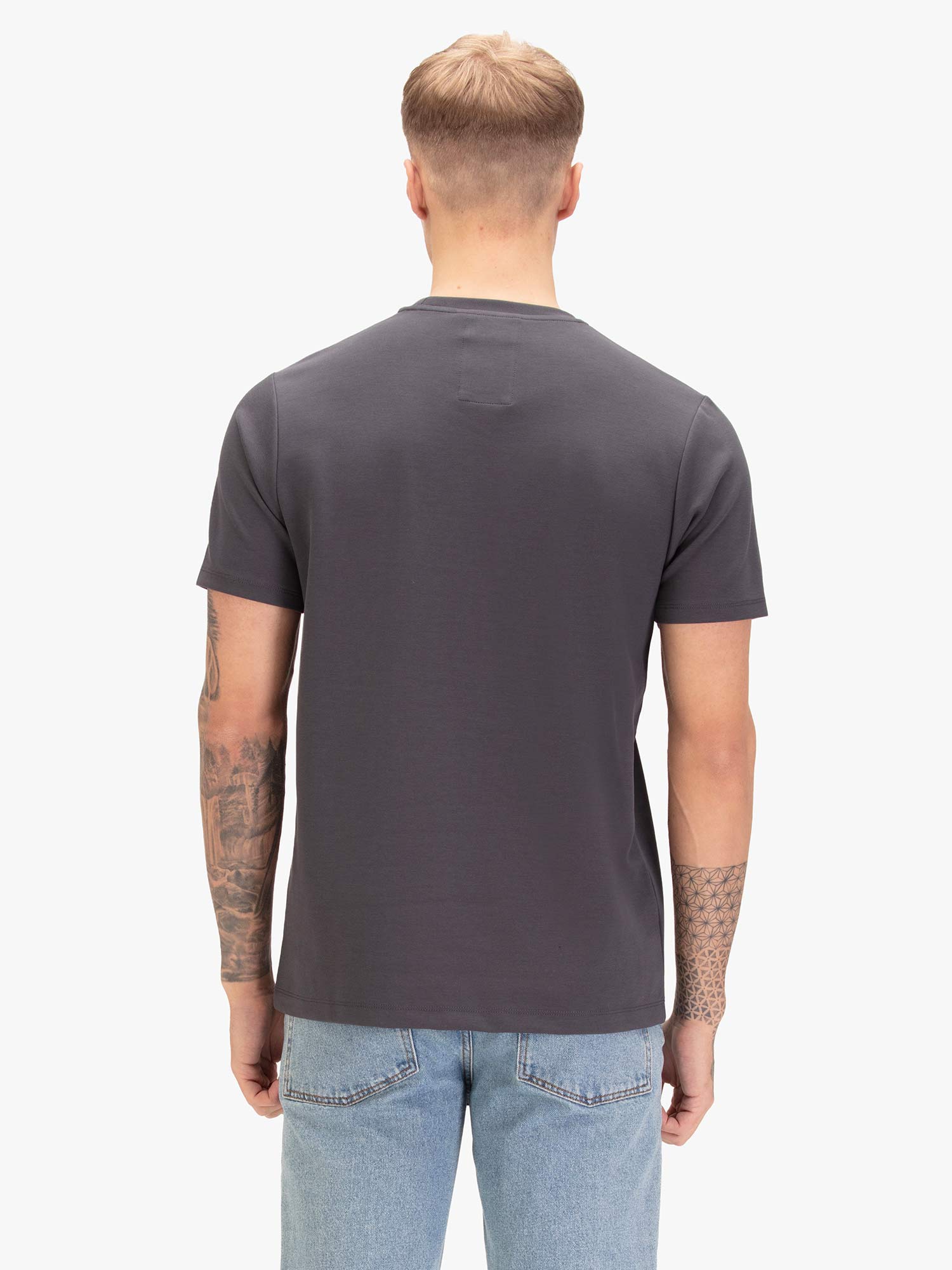 Luke Est 1977 HOPKINS 1000 T-SHIRT - CHARCOAL