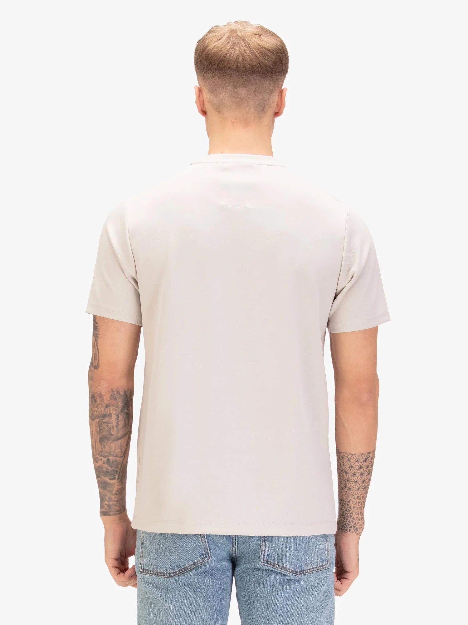 Luke Est 1977 HOPKINS 1000 T-SHIRT - ICE GREY