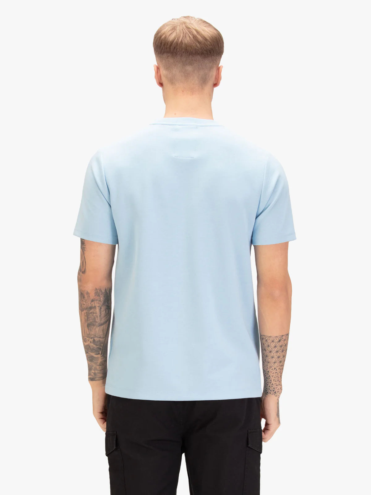 LUKE EST 1977 Hopkins 1000 T-Shirt SKY/WHITE