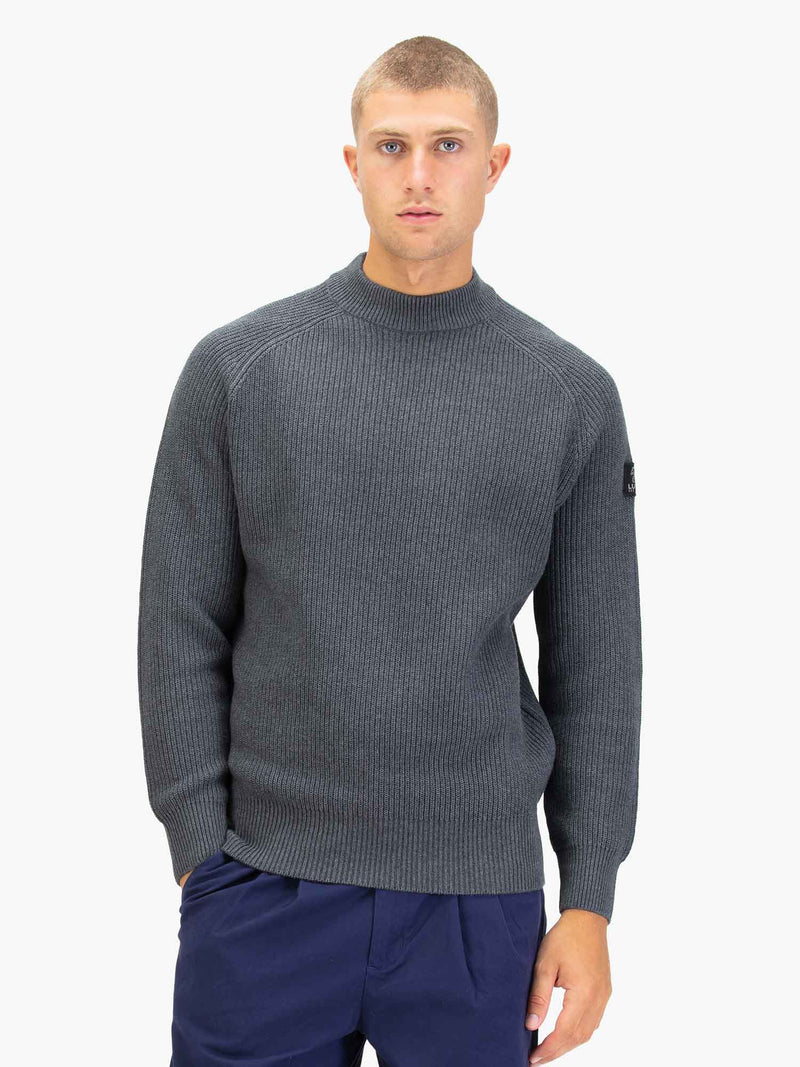 Luke Est 1977 CROMER PLATED KNITTED JUMPER