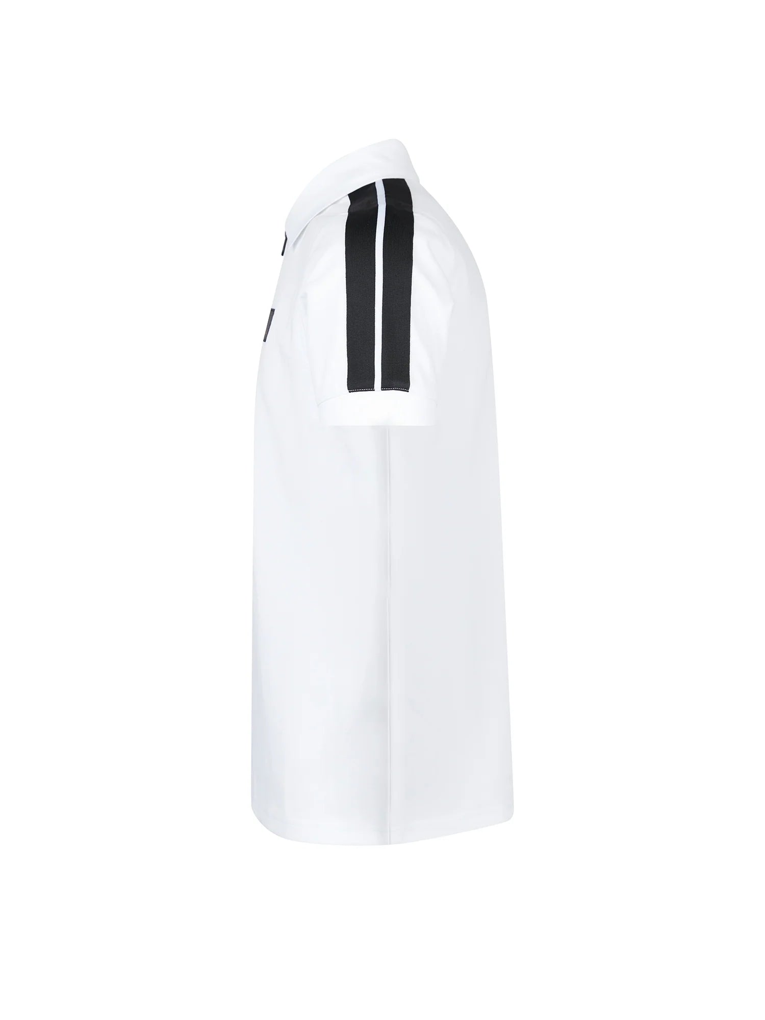 Luke Est 1977 CALTECH 1000 ZIP POLO - WHITE/BLACK