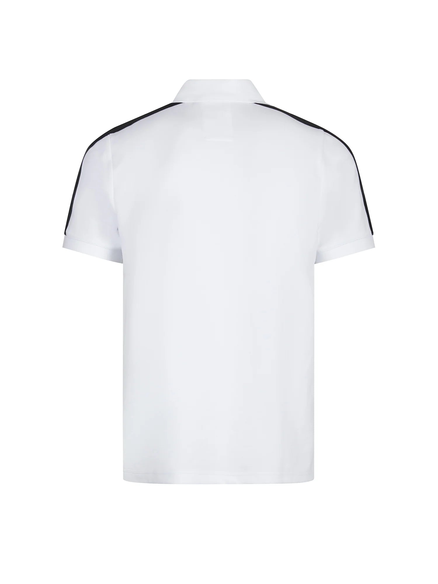 Luke Est 1977 CALTECH 1000 ZIP POLO - WHITE/BLACK