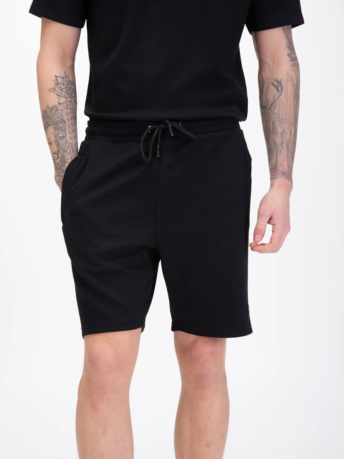 Luke Mainline elated modal shorts - BLACK