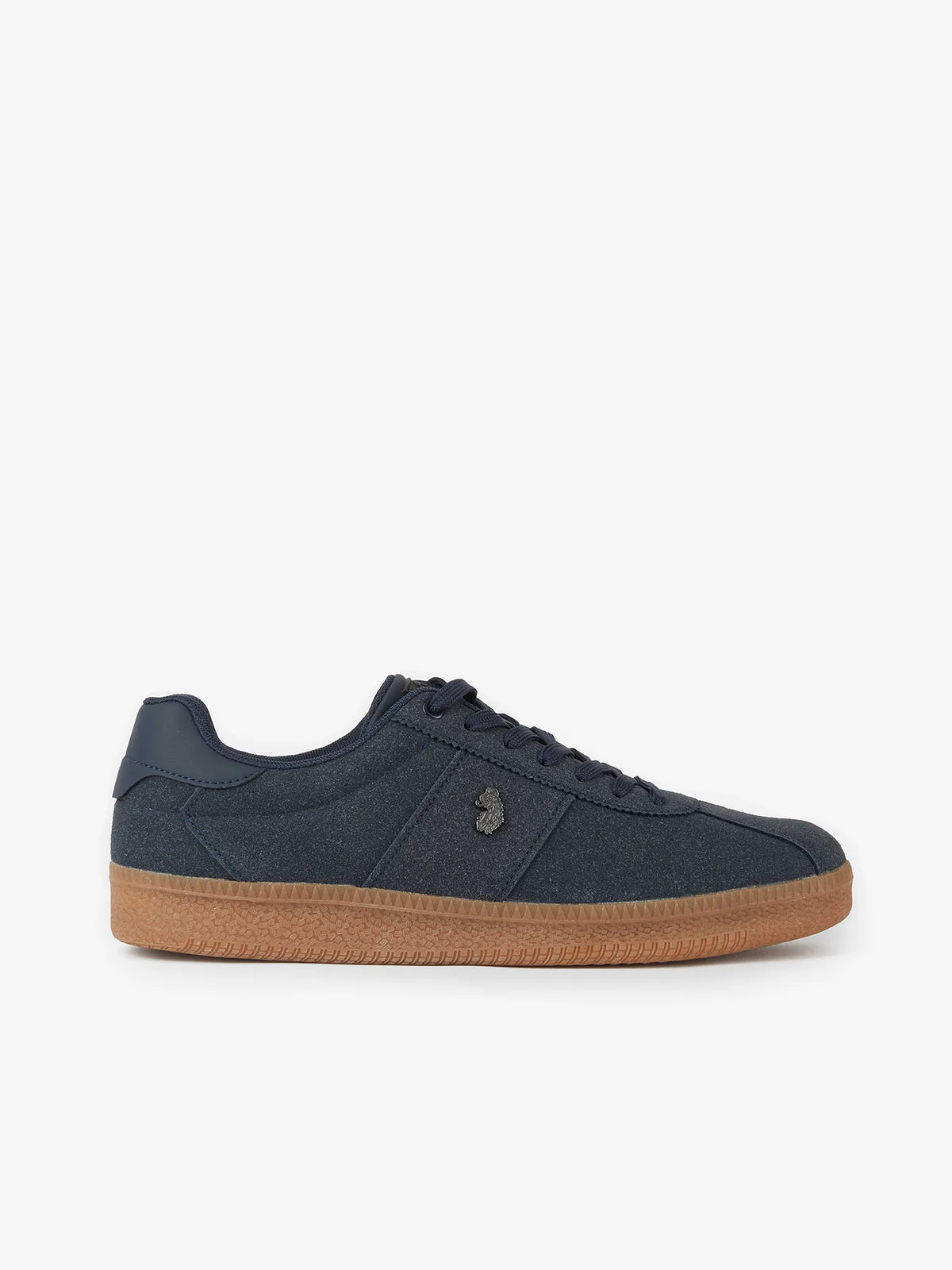 Luke Footwear imparla microsuede trainers - DARK NAVY
