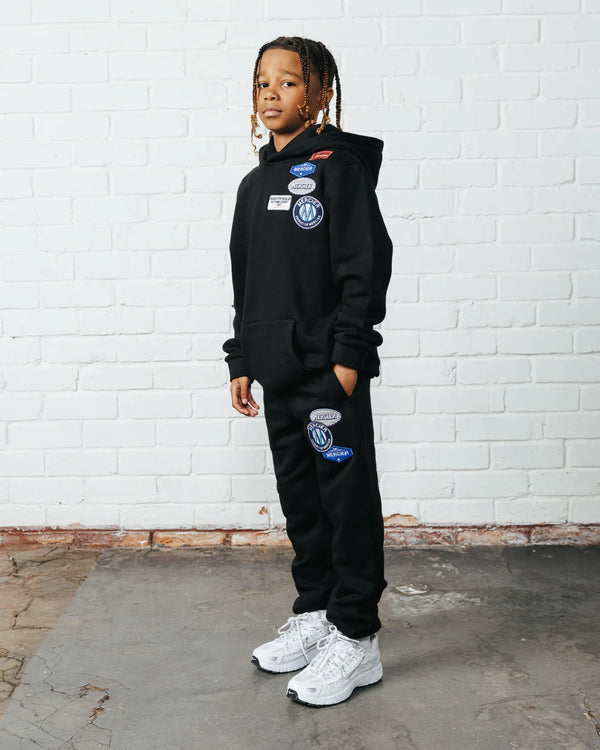 Mercier Junior OG Badge Joggers BLACK