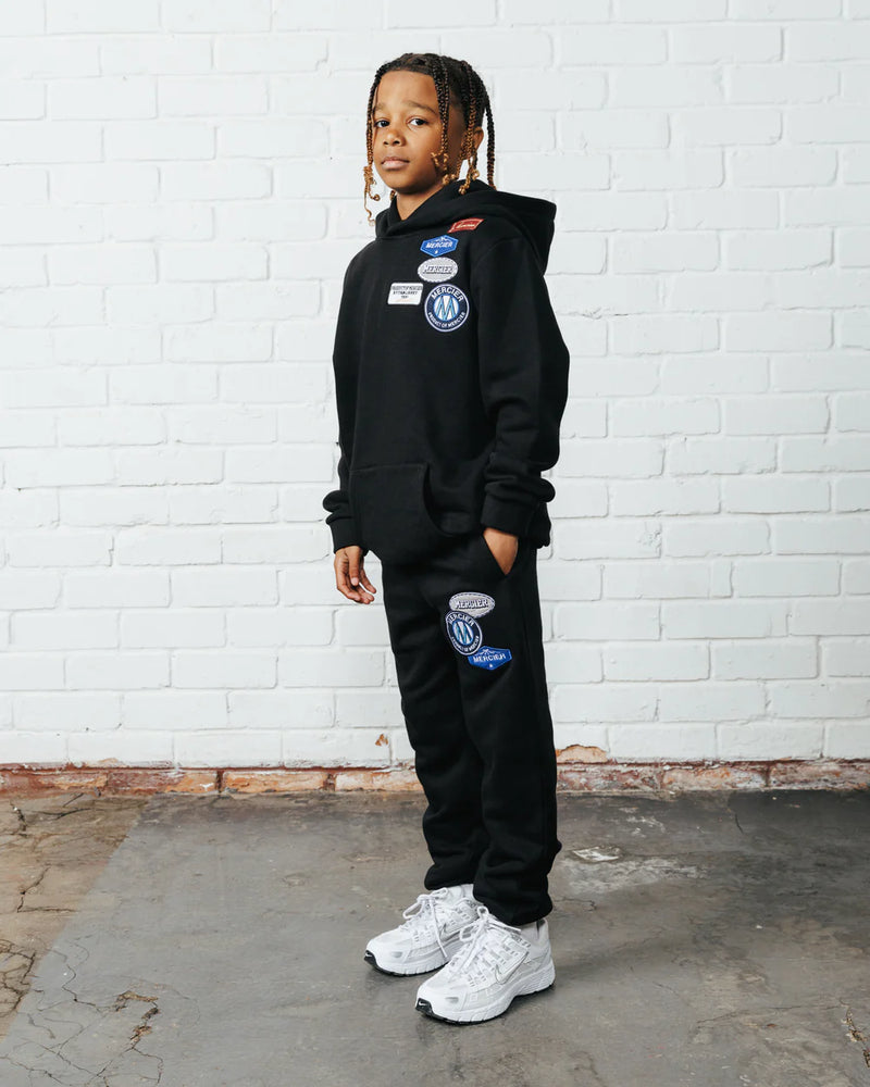 Mercier Junior OG Badge Joggers BLACK