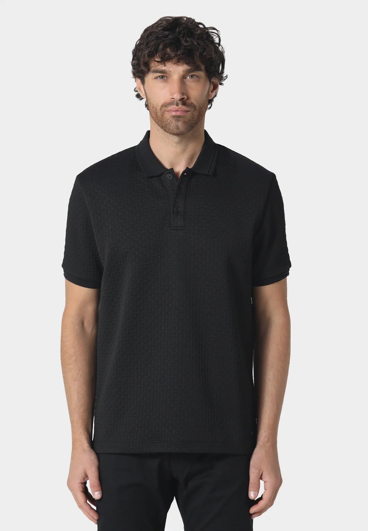 883 Police Mereto Polo Shirt Black