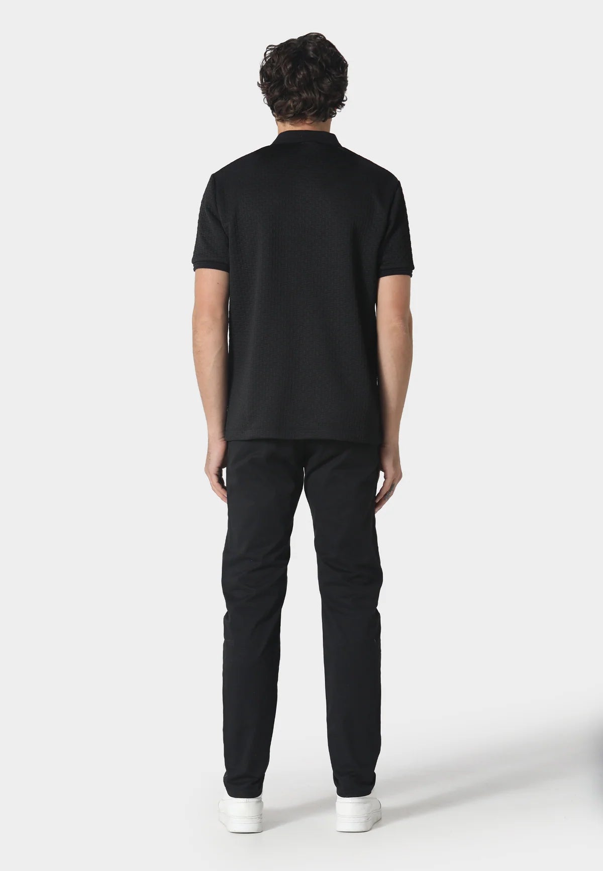 883 Police Mereto Polo Shirt Black