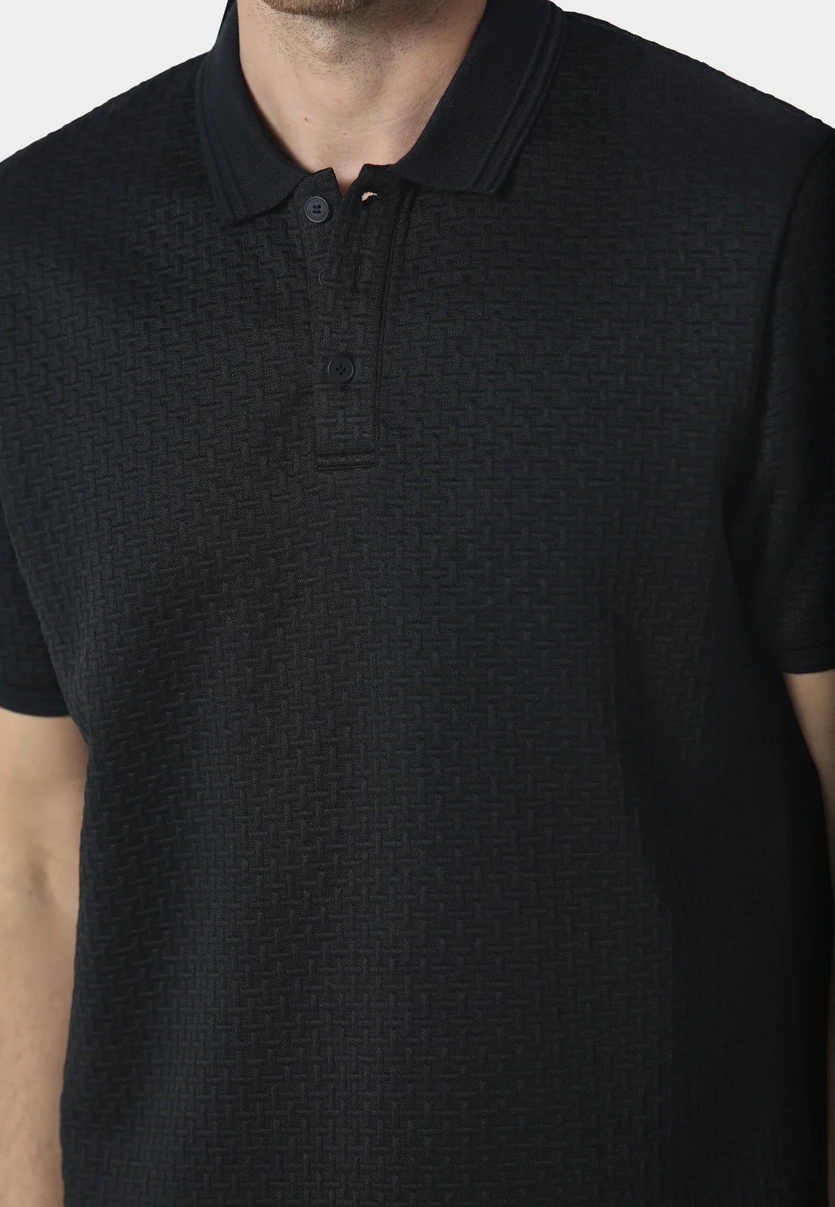 883 Police Mereto Polo Shirt Black