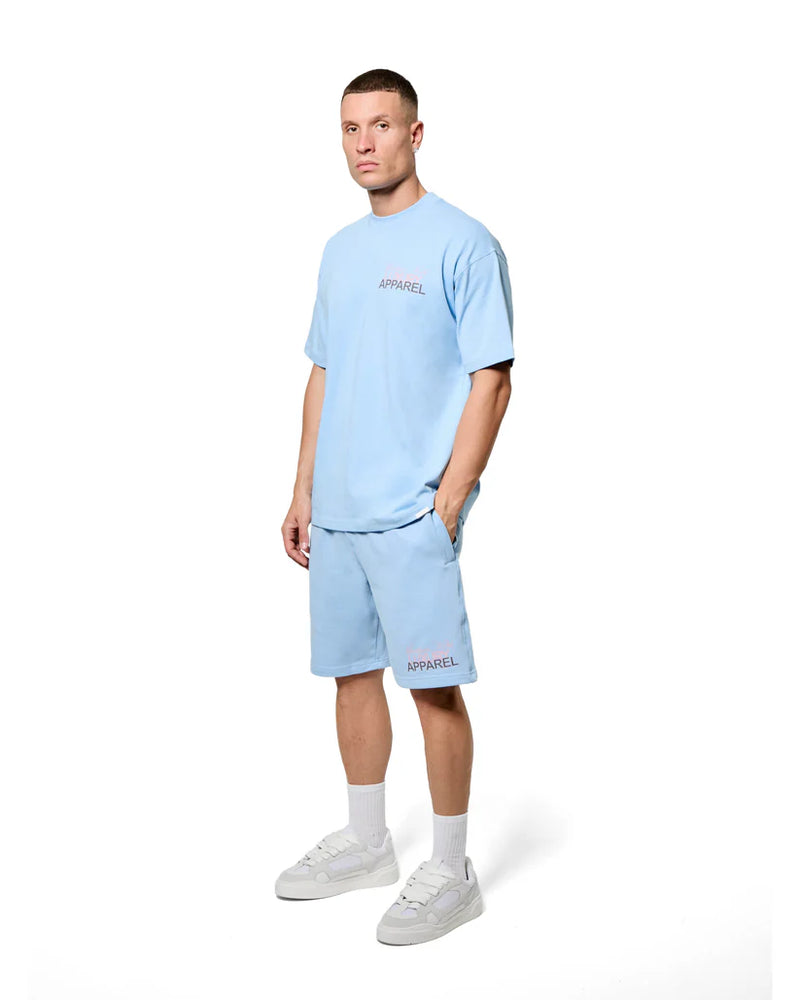 Madison Kohl MK Club Relaxed T Shirt Placid Blue