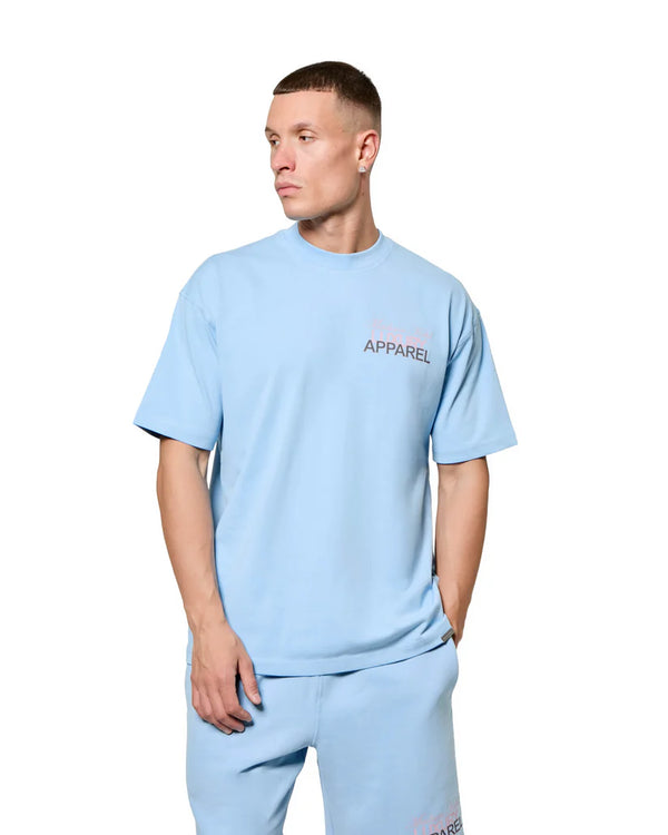 Madison Kohl MK Club Relaxed T Shirt Placid Blue