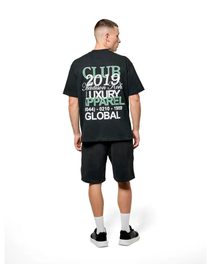 Madison Kohl MK Club Relaxed T Shirt Black