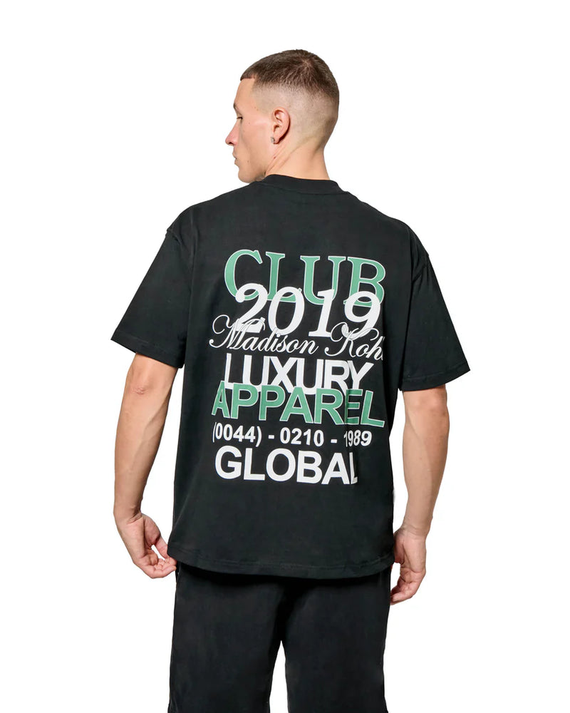 Madison Kohl MK Club Relaxed T Shirt Black