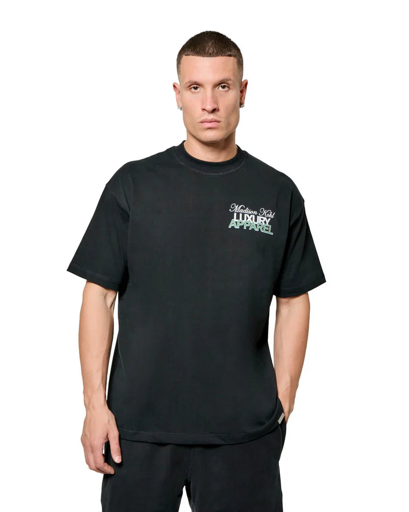 Madison Kohl MK Club Relaxed T Shirt Black