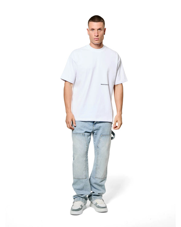 Madison Kohl MK Core Relaxed T Shirt White
