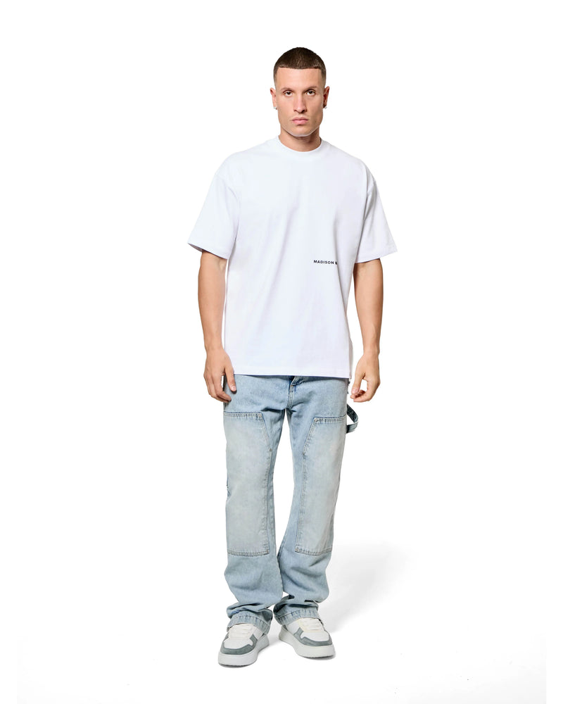 Madison Kohl MK Core Relaxed T Shirt White